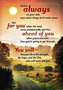 He Will Never Fail Us!