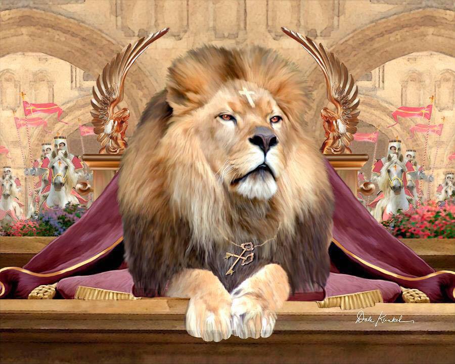 Jesus- Lion of Judah Enthroned